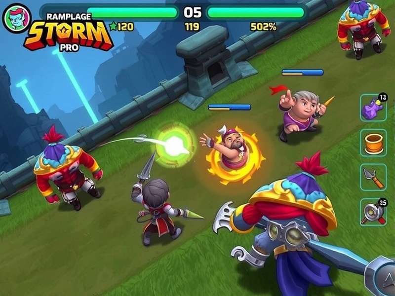 Storm Rampage Pro Gameplay Screenshot